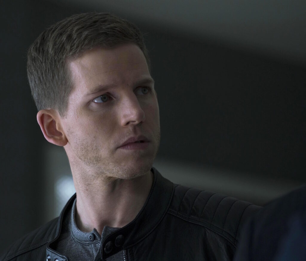 MINORITY REPORT: Stark Sands in the all-new “The Present” episode of MINORITY REPORT airing Monday, Oct. 19 (9:00-10:00 PM ET/PT) on FOX. © 2015 FOX Broadcasting Co. Cr: Katie Yu / FOX.