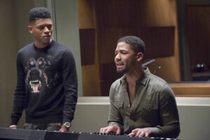 Bryshere Gray and Jussie Smollett in the "A Rose By Any Other Name" CR: Chuck Hodes/FOX