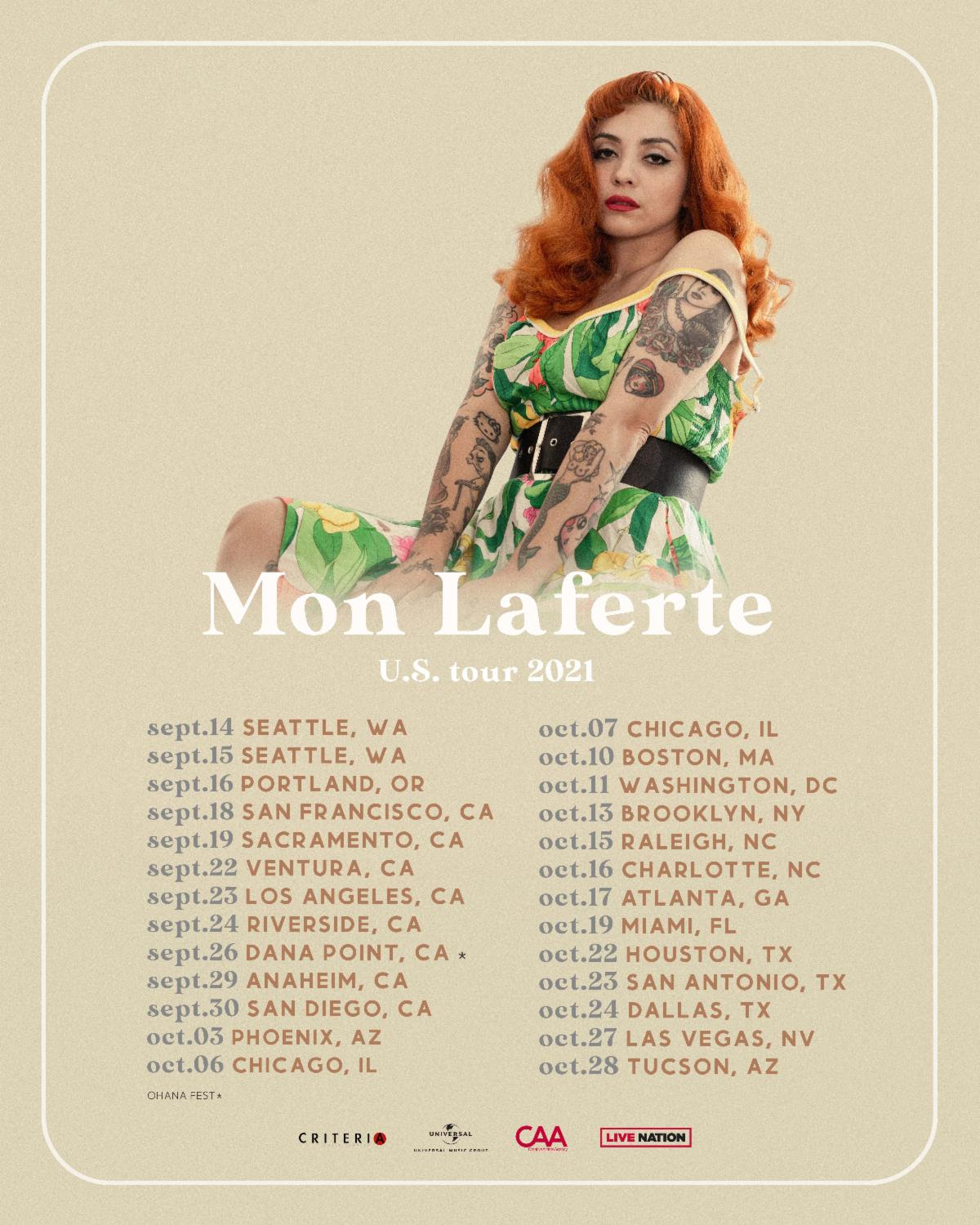 Mon Laferte Announces Her U.S. Tour