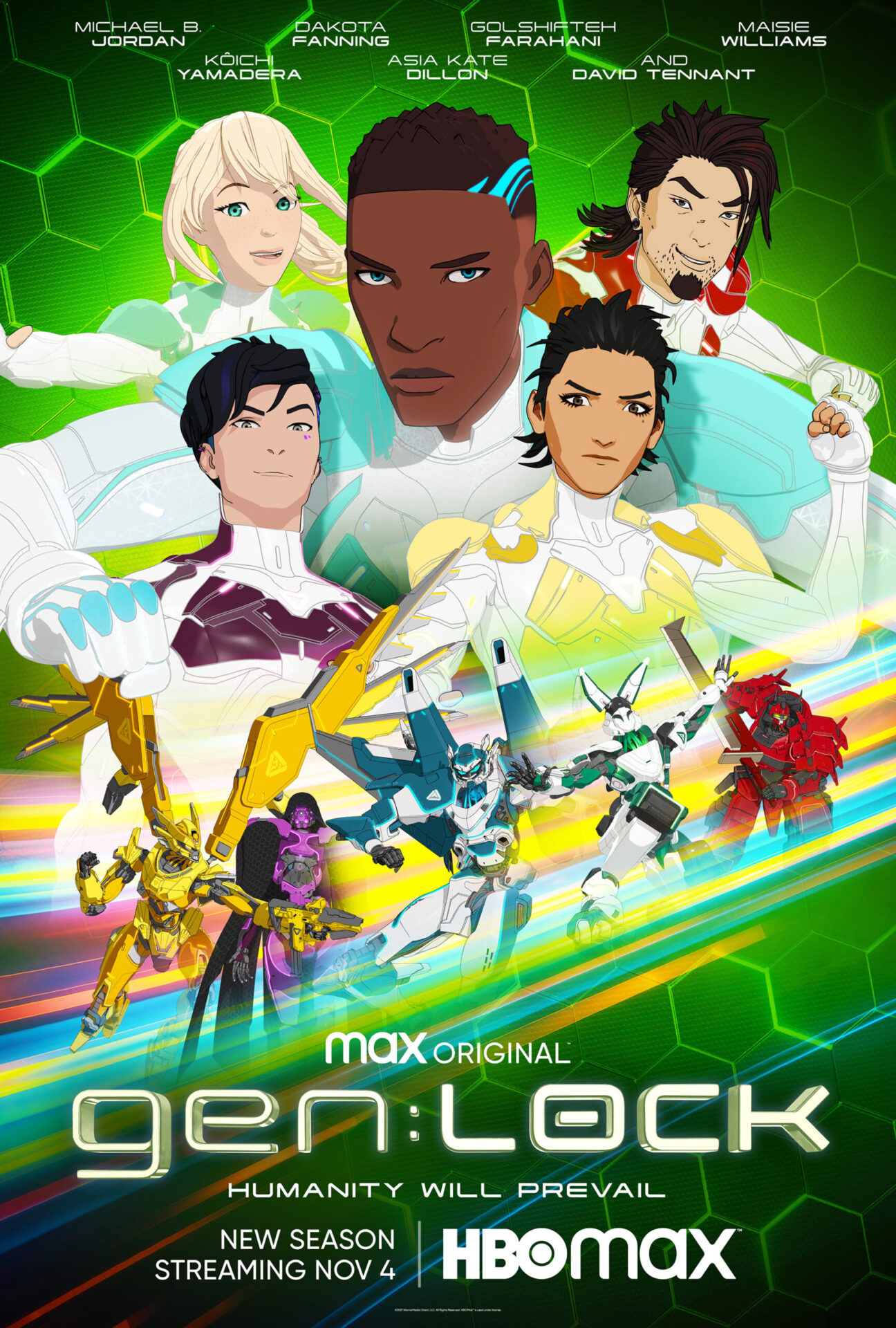 Season Two Of The Max Original Adult Animated Series GEN:LOCK Debuts November 4