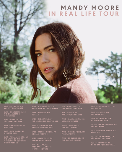 Mandy Moore Announces New Full-Length Album ‘In Real Life’ Out May 13 On Verve Forecast