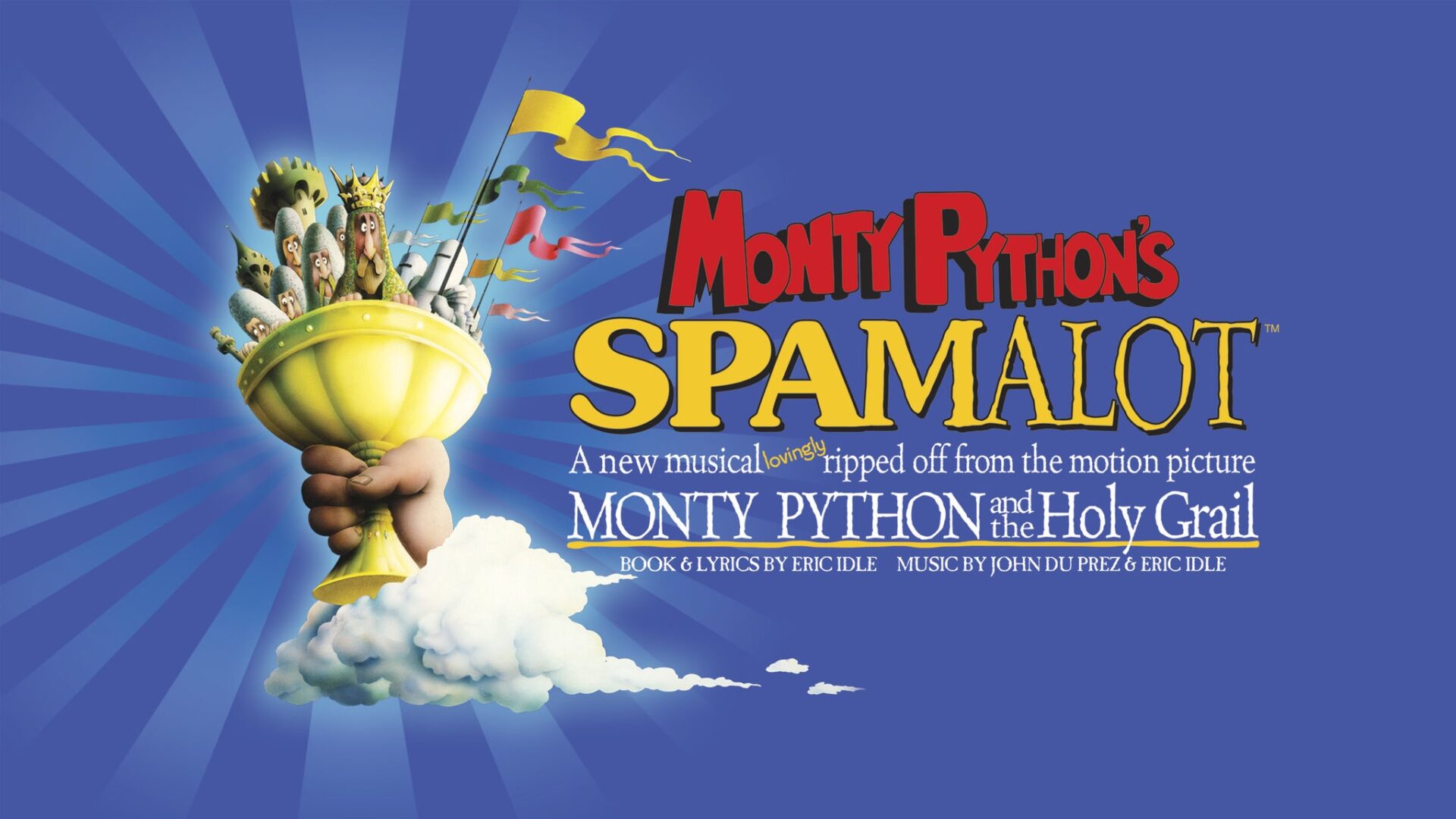 The Kennedy Center to produce SPAMALOT starring ALEX BRIGHTMAN, JAMES