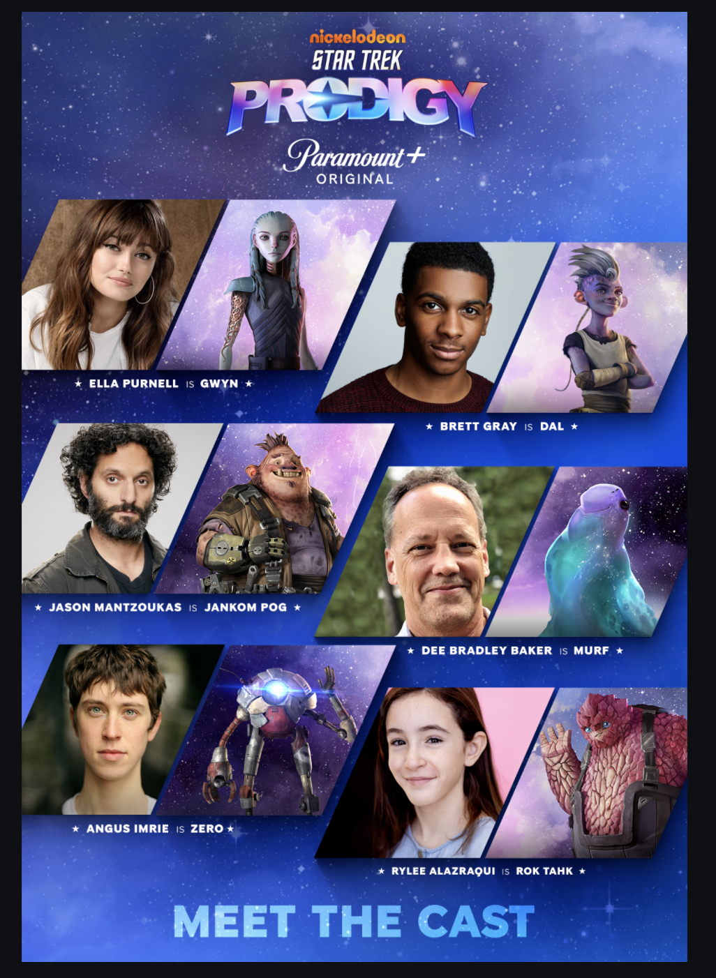 Meet the Starship Crew Featured in Paramount+ original animated kids ...