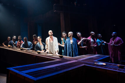 The company of the North American Tour of JESUS CHRIST SUPERSTAR. Photo by Matthew Murphy, Evan Zimmerman