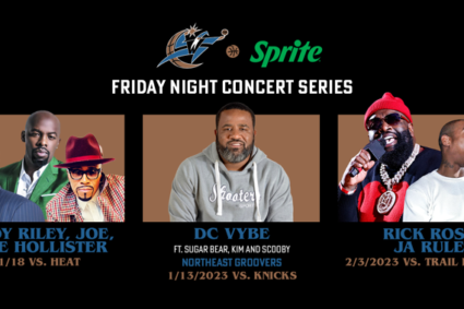 Wizards Friday Night Concert Series Presented by Sprite Returns for 2022-23 Season