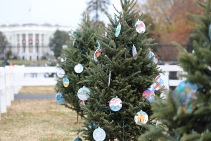 Students get creative for the 100th National Christmas Tree Lighting Ceremony