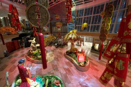 MGM National Harbor Celebrates Year of the Rabbit with Lunar New Year Conservatory and Festive Activations