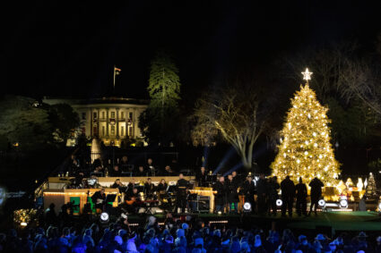 Stars Light the Stage at the 2023 National Christmas Tree Lighting
