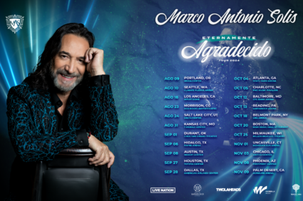 MARCO ANTONIO SOLÍS announces the “Eternally Grateful World Tour” in the United States